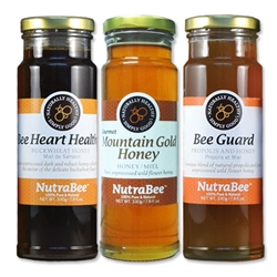 Buckwheat honey, propolis, wildflower honey